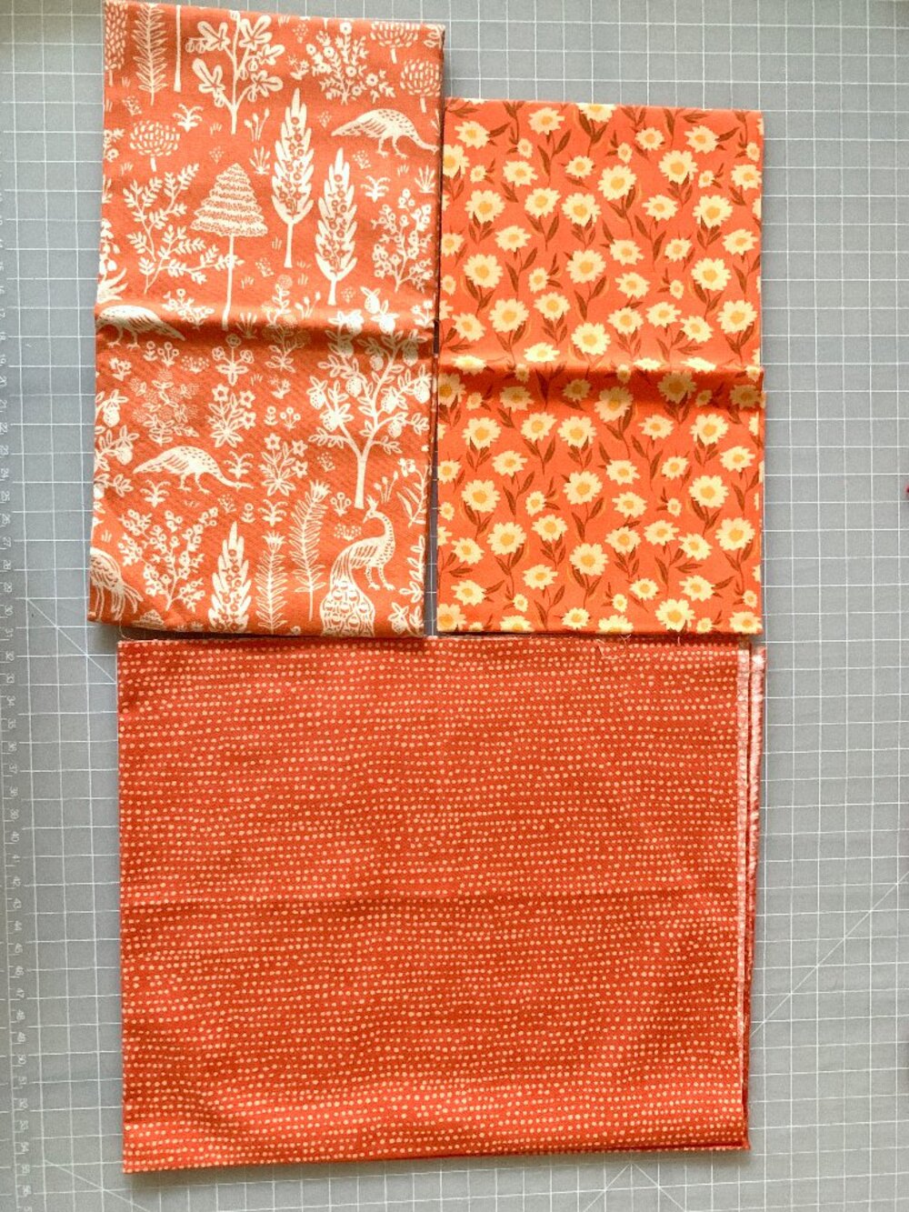 Bundle of Fabric - Orange